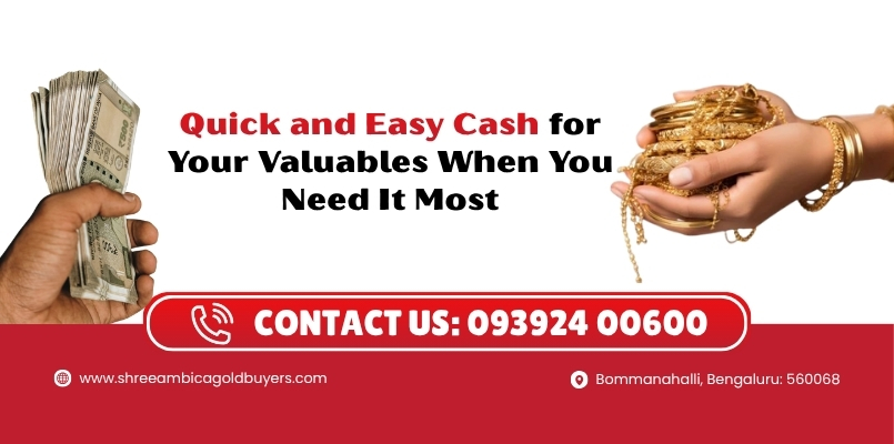 Quick Cash Against Gold Jewels